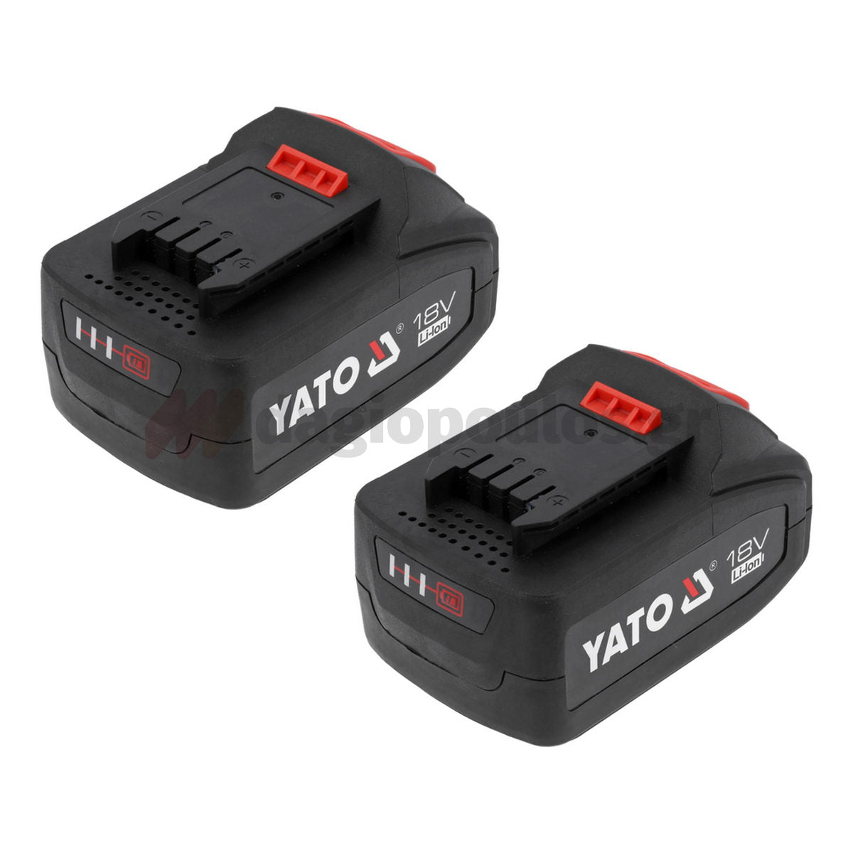 Yato YT-827724 SDS Plus Brushless Πνευματικό Πιστολέτο Μπαταρίας 18V Li-Ion 2.8J Με 2 Μπαταρίες 4.0Ah