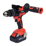 Yato YT-82790 Brushless Κρουστικό Δραπανοκατσάβιδο Μπαταρίας 18V Li-Ion Με Μπαταρία 3.0Ah & Βαλίτσα