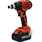 Yato YT-82802 Brushless Παλμικό Κατσαβίδι - Μπουλονόκλειδο Μπαταρίας 250Nm 18V Li-Ion Με Μπατ.3.0Ah - Φορτιστή - Βαλίτσα