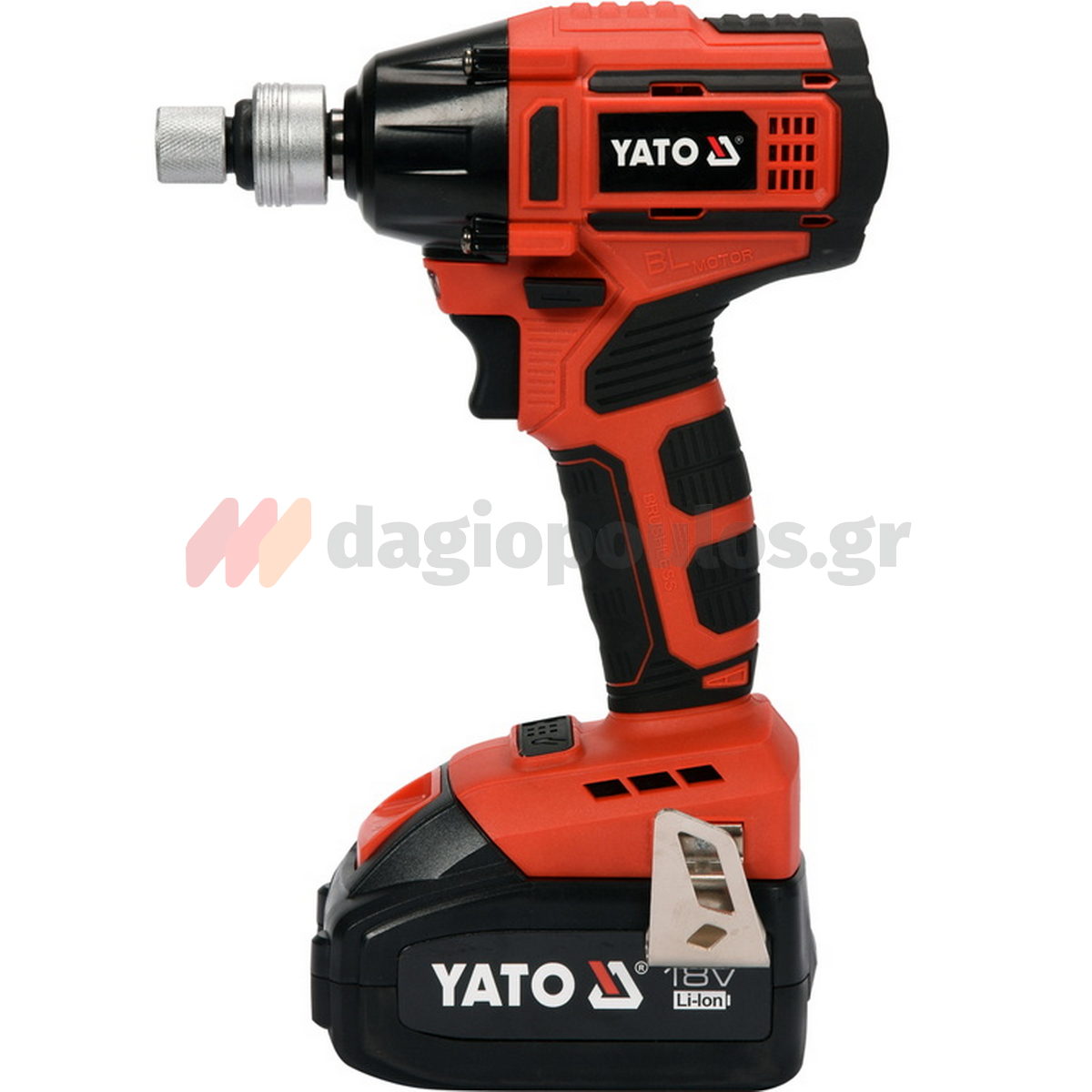 Yato YT-82802 Brushless Παλμικό Κατσαβίδι - Μπουλονόκλειδο Μπαταρίας 250Nm 18V Li-Ion Με Μπατ.3.0Ah - Φορτιστή - Βαλίτσα