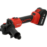 Yato YT-828252 Brushless Γωνιακός Τροχός Μπαταρίας 18V Li-Ion 125mm Με 2 Μπαταρίες 4.0Ah