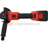 Yato YT-828252 Brushless Γωνιακός Τροχός Μπαταρίας 18V Li-Ion 125mm Με 2 Μπαταρίες 4.0Ah