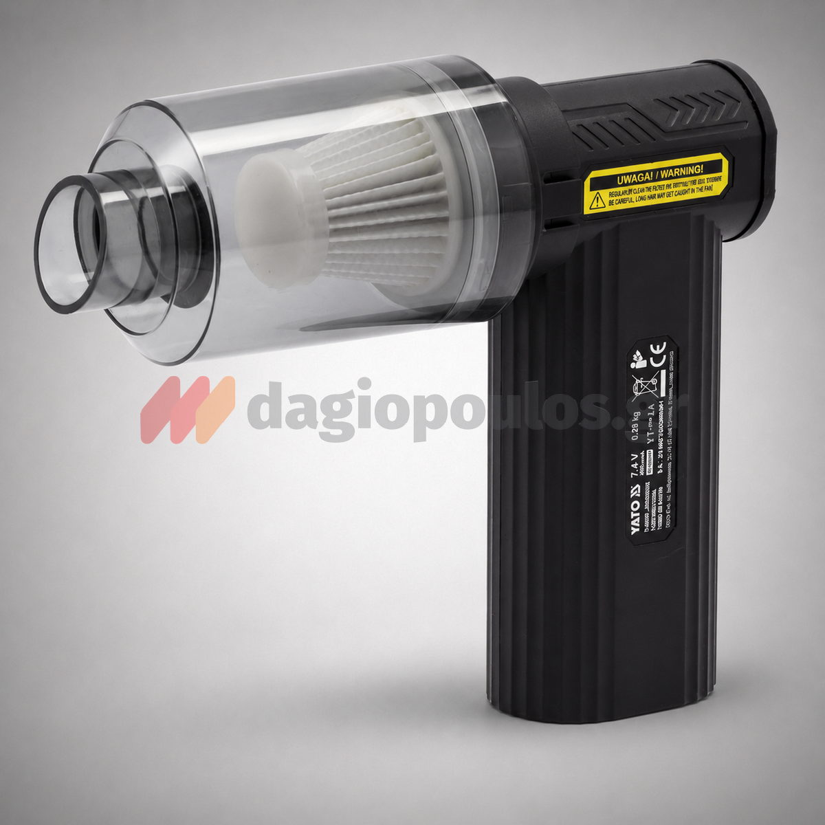 Yato YT-82936 Φυσητήρας - Αναρροφητήρας (Σκουπάκι) Mini 2 Σε1 7.4V