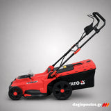 Yato YT-85225 Brushless Μηχανή Γκαζόν Μπαταρίας 36V (2x18V) Li-ion 43cm 50Ltr SOLO