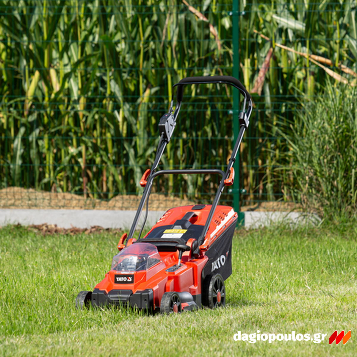 Yato YT-85225 Brushless Μηχανή Γκαζόν Μπαταρίας 36V (2x18V) Li-ion 43cm 50Ltr SOLO