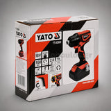 Yato YT-82800 Επαγγελματικό Παλμικό Κατσαβίδι Μπαταρίας 18V Li-Ion 160Nm Με Μπαταρία 2.0Ah - Φορτιστή
