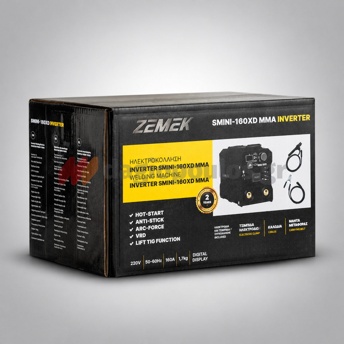 Zemek 160XD S-Mini MMA Ηλεκτροκόλληση Inverter 160A