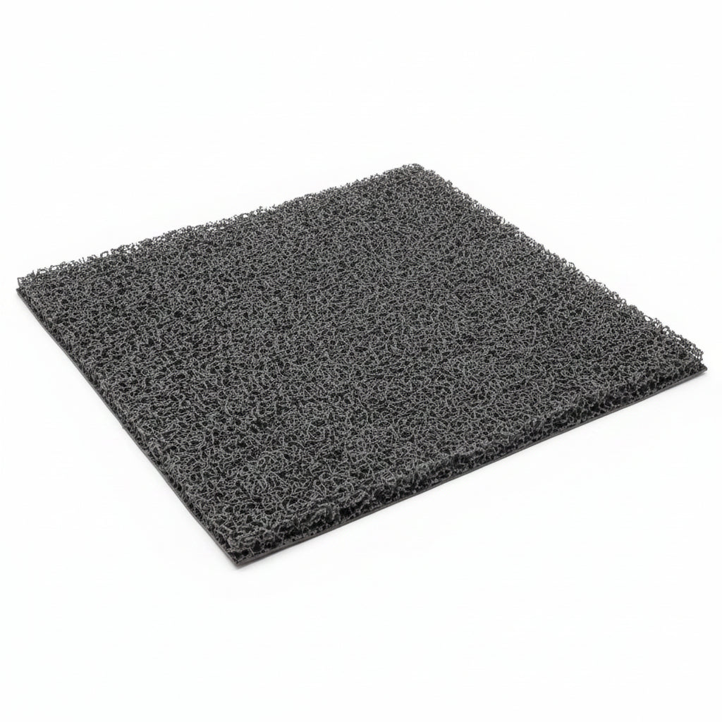 Πλαστικό Δάπεδο Spaghetti 12mm 1.22m Dark Grey