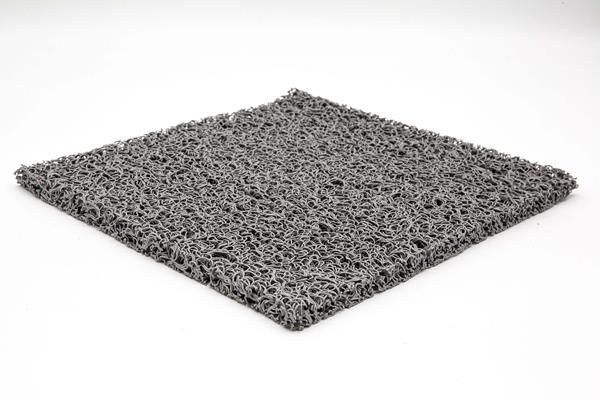 Πλαστικό Δάπεδο Spaghetti 15mm 1.22m ΓΚΡΙ