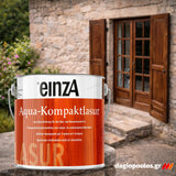 einzA Aqua-Kompaktlasur Βερνίκι Εμποτισμού Προστασίας Ξύλου Νερού ΔΡΥΣ (EICHE)