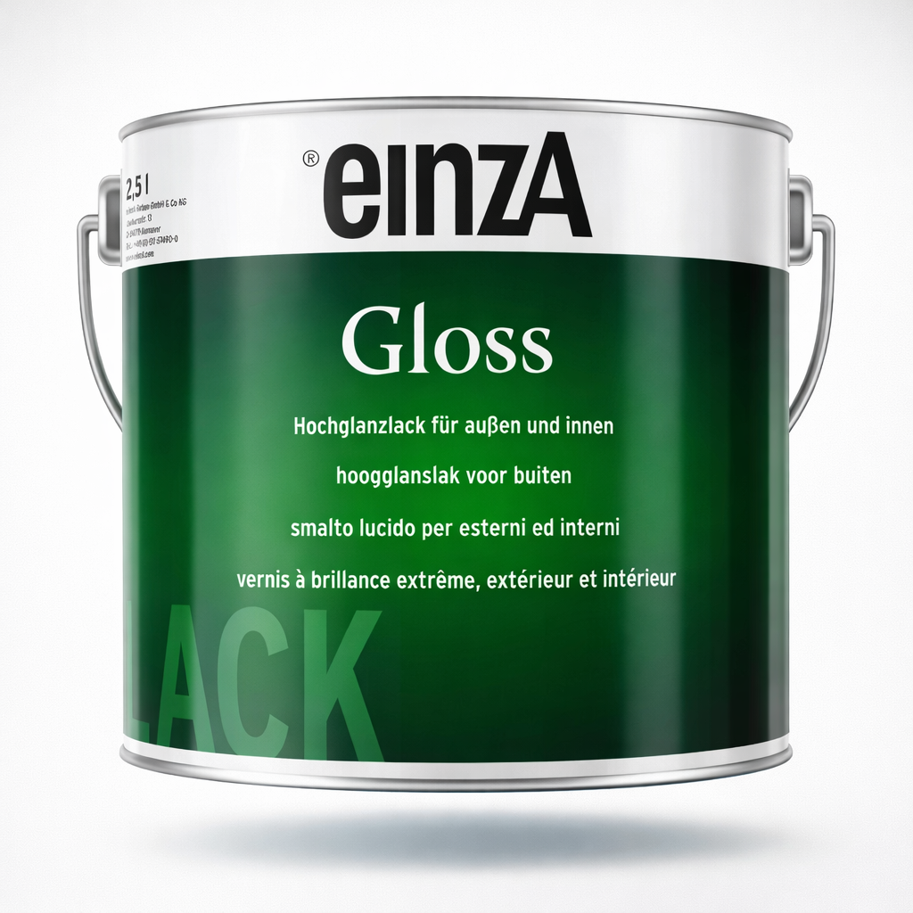 einzA Gloss Hochglanzlack Ρεπολίνη Πολυουρεθάνης Διαλύτου Γυαλιστερή ΔΙΑΦΟΡΕΣ ΑΠΟΧΡΩΣΕΙΣ