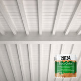 einzA Holz-Color Wetterschutz Χρώμα Εμποτισμού Προστασίας Ξύλινων Επιφανειών Άοσμο Νερού ΛΕΥΚΟ