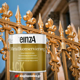 einzA Metallkonservierung Βερνίκι Προστασίας Μη Σιδηρούχων Μετάλλων Σατινέ