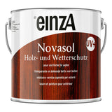 einzA Novasol Holz- und Wetterschutz Farbe Χρώμα Εμποτισμού Ξύλου Υψηλής Προστασίας Ματ ΛΕΥΚΟ