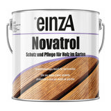 einzA Novatrol Holzöl Λάδι Συντήρησης & Προστασίας Decks & Δαπέδων Κήπου Ματ ΑΧΡΩΜΟ (FARBLOS)