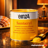 einzA Samtacryl Seidenglanzlack Ρεπολίνη Νερού Πολυουρεθάνης Οικολογική Σατινέ ΔΙΑΦΟΡΕΣ ΑΠΟΧΡΩΣΕΙΣ
