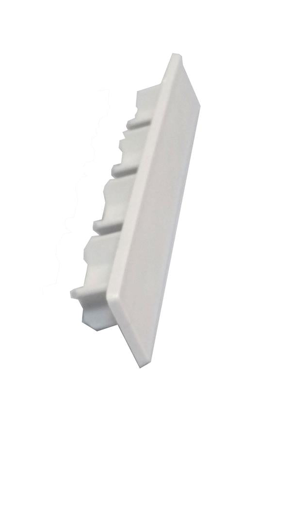Τάπα Για WPC Δάπεδα 25mm 130 White
