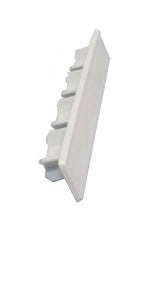 Τάπα Για WPC Δάπεδα 25mm 130 White