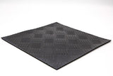 Δάπεδο Καουτσούκ 9005 Checker Λαμαρίνα 3mm 1.2m