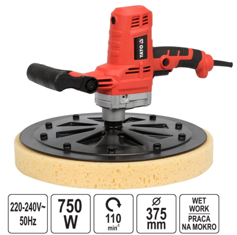 Yato YT-82330 Επαγγελματικός Ηλεκτρικός Λειαντήρας Σοβά 750W 375mm Ρυθμιζόμενος