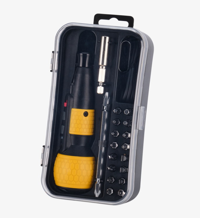 HelixPower TORQUE Κατσαβίδι Επαναφορτιζόμενο 3,6V Li-Ion 1800 mAh Με Κασετίνα Σετ 20 Τεμ