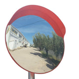 Καθρέφτης Ασφαλείας - Ελέγχου Πολυκαρβονικός Με Γείσο 80cm