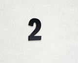 Aριθμός "2" Plexiglass 120mm