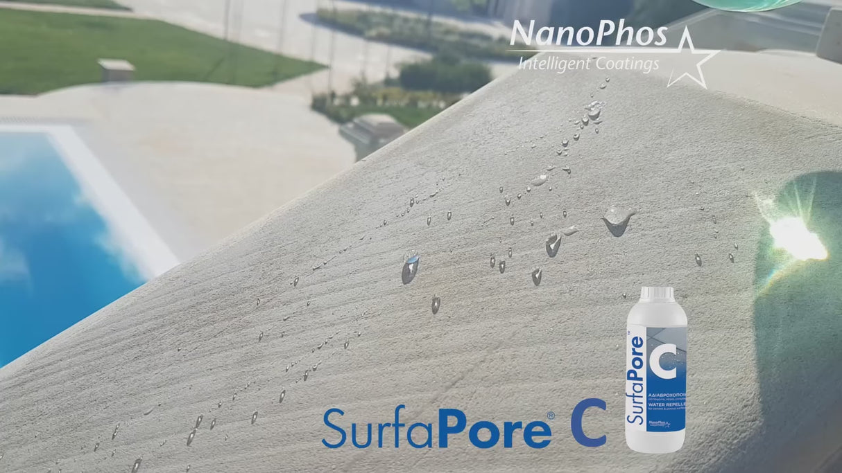 Nanophos SurfaPore C Αδιαβροχοποιητικό insulation Πετρωμάτων Διαφανές Ματ 5Ltr