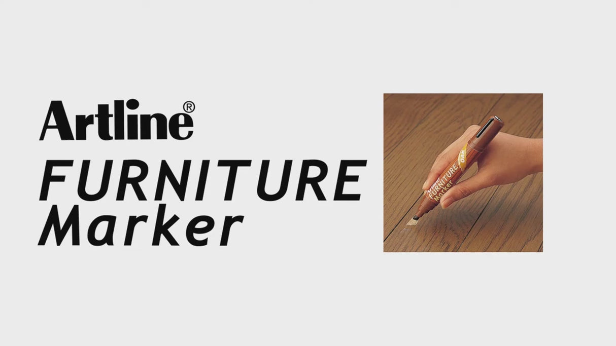 Artline Art.95 Μαρκαδόρος Επισκευής Διόρθωσης & Βαφής Ξύλου ΚΑΡΥΔΙΑ