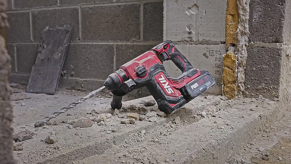 Skil 3851 CA 20V Max Brushless Περιστροφικό Πνευματικό Πιστολέτο SDS Plus 20V Li-Ion & 3111 AA Μπαταρία 4.0Ah Ταχυφορτιστής