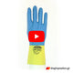Polyco Duo Plus™ 60 Double Dipped Latex Γάντια Εργασίας Διπλού Εμβαπτισμού Latex 30cm (Ζεύγος)