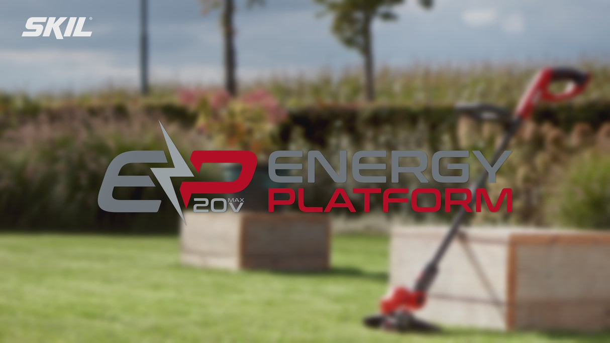 Skil 0230 CA 20V Max Autofeed Χλοοκοπτικό Μεσινέζας Μπαταρίας Αυτοτροφοδοτούμενο 18V Li-Ion Με Μπαταρία 2.0Ah