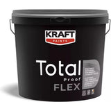 Kraft Total Proof Flex Ελαστομερές Ινοπλισμένο Μονωτικό Ταρατσών ΛΕΥΚΟ