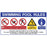 Πινακίδα σήμανσης PVC SWIMMING POOL RULES - Dagiopoulos.gr