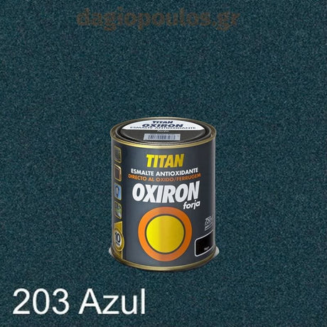 Titan Oxiron Forja Αντισκωριακό Διακοσμητικό Χρώμα Με Ρινίσματα ΑΠΕΥΘΕΙΑΣ Στη Σκουριά 750ml-Dagiopoulos.gr