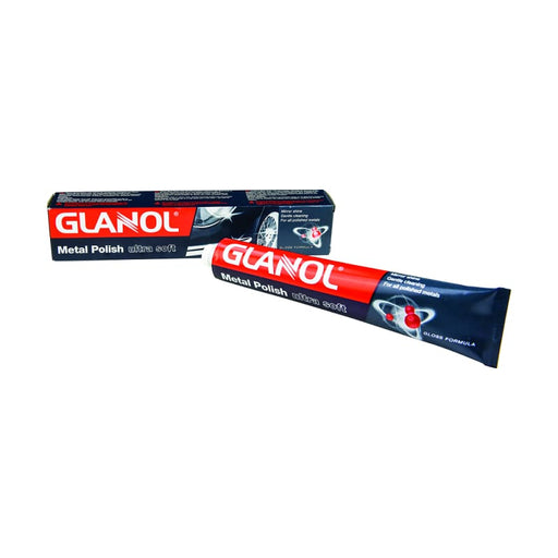 Glanol Metal Polish Ultra Soft Αλοιφή Γυαλίσματος Για Ευαίσθητες Επιφάνειες Μετάλλων 100gr - Dagiopoulos.gr