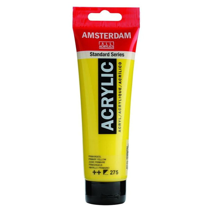 Amsterdam Talens Acrylic 120ml - Primary Yellow 275
