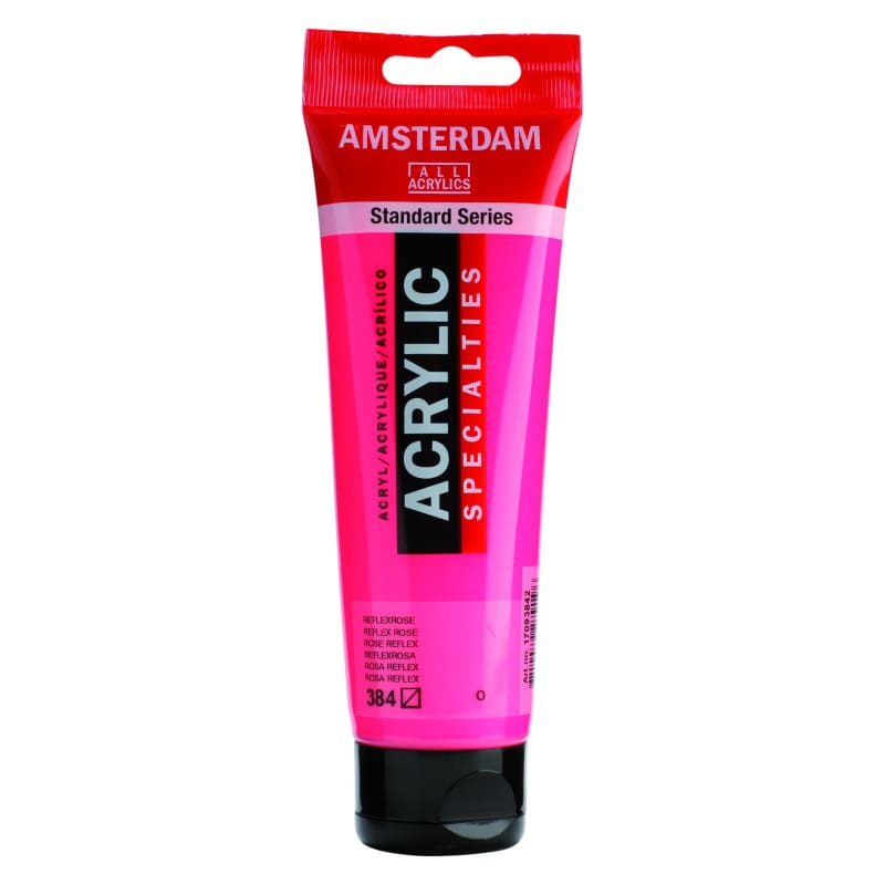 Amsterdam Talens Acrylic 120ml - Reflex Rose 384