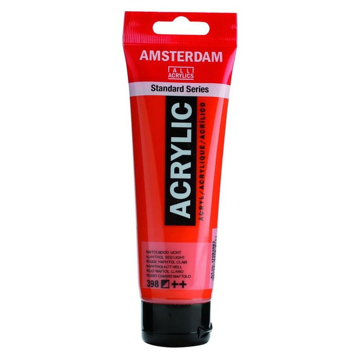 Amsterdam Talens Acrylic 120ml - Napthol Red Light 398