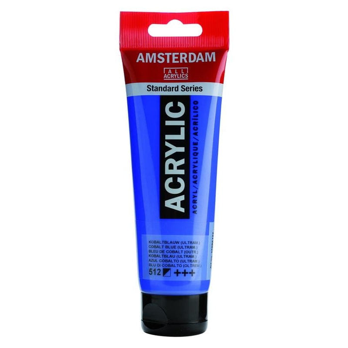 Amsterdam Talens Acrylic 120ml - Cobalt Blue (Ultramarine) 512