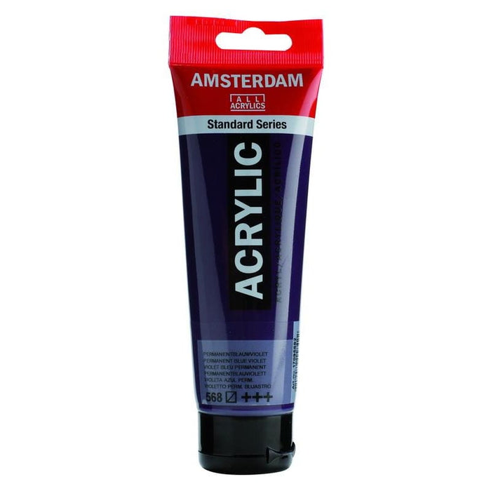Amsterdam Talens Acrylic 120ml - Permanent Blue Violet 568