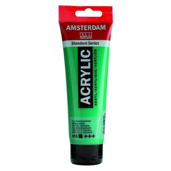 Amsterdam Talens Acrylic 120ml - Emerald Green 615