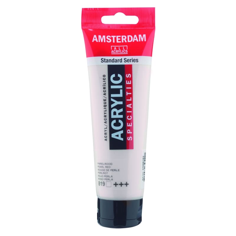 Amsterdam Talens Acrylic 120ml - Pearl Red 819