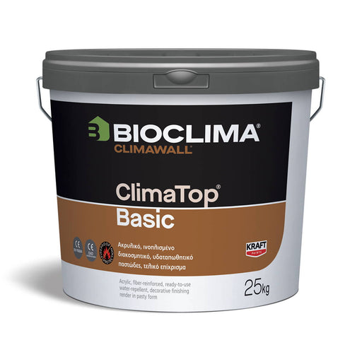 Bioclima ClimaTop Basic Ακρυλικό, Ινοπλισμένο, Διακοσμητικό Τελικό Επίχρισμα | Dagiopoulos.gr