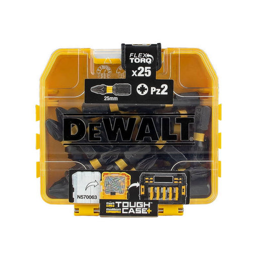 Dewalt DT70556T-QZ Μύτες Pz.2x25 FLEX TORQ Set 25 Τεμαχίων