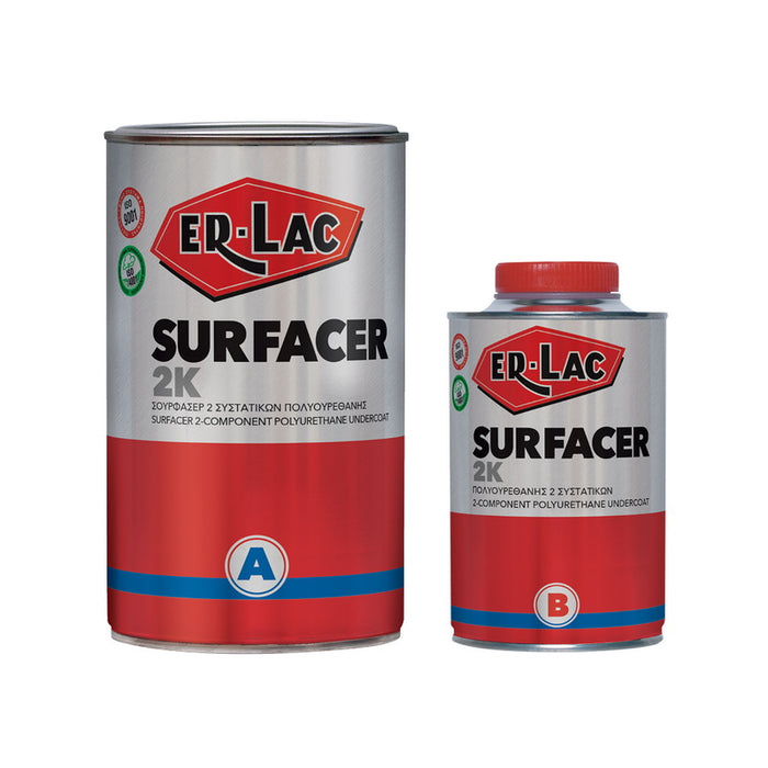 ErLac Surfacer Επιπλοποιίας Σουρφασέρ 2 Συστατικών | Dagiopoulos.gr