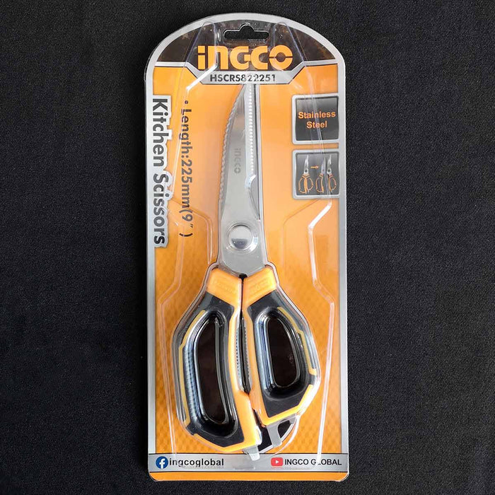 Ingco HSCRS822251 Ψαλίδι Κουζίνας 5 Λειτουργιών 225mm | dagiopoulos.gr
