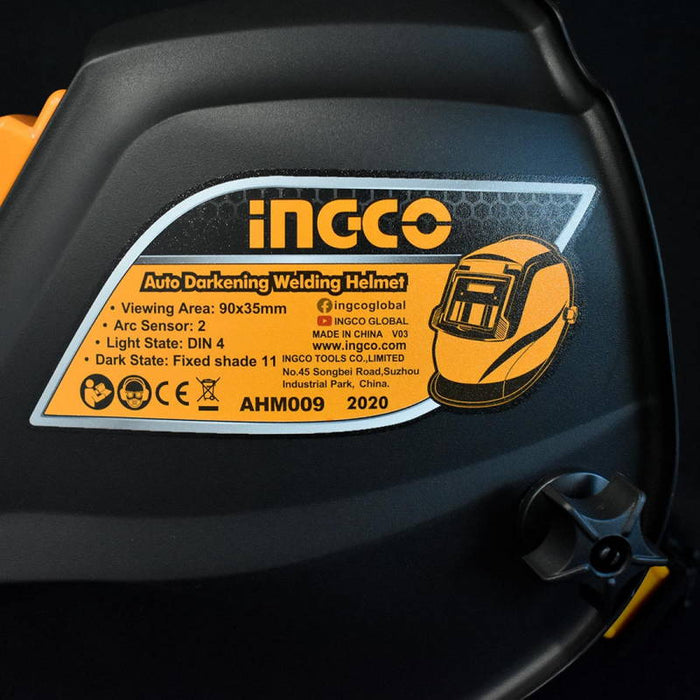 INGCO AHM009 Ηλεκτρονική Μάσκα Ηλεκτροσυγκόλλησης Dagiopoulos.gr