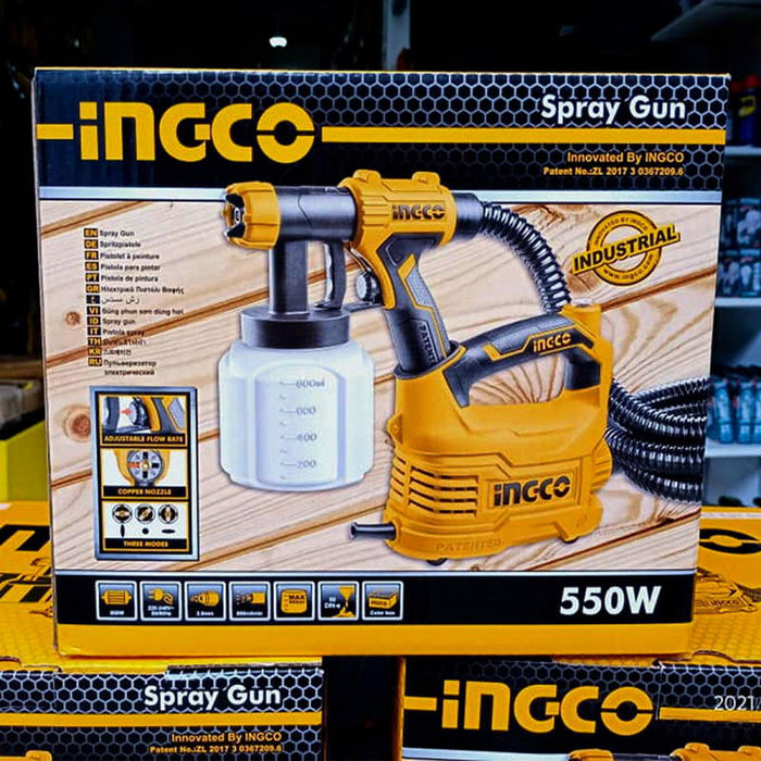 INGCO SPG5008 Επαγγελματικό Ηλεκτρικό Πιστόλι Βαφής 500W
