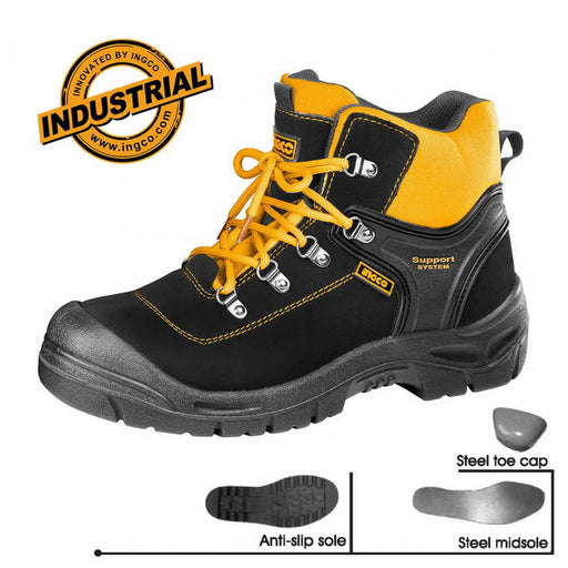 INGCO SSH22S1P Παπούτσια Ημιμποτάκια Εργασίας Με Προστασία Αστραγάλου S1P | Dagiopoulos.gr